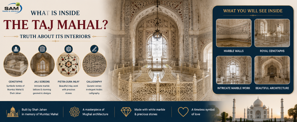 What is Inside the Taj Mahal? Truth About Its Interiors