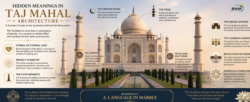 hidden meanings in taj mahal architecture