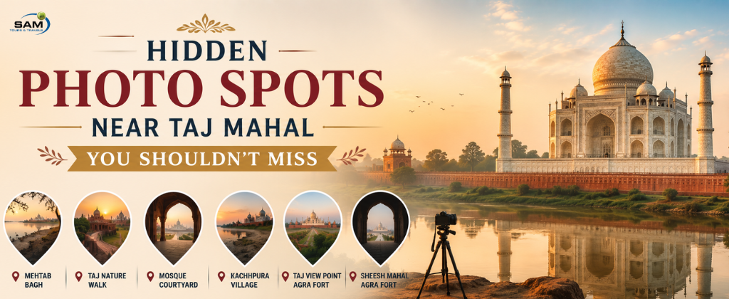 hidden photo spots near taj mahal
